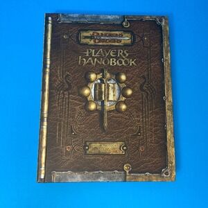 D&D V 3.5 Player's Handbook Hardcover Dungeons & Dragons Core Rulebook I